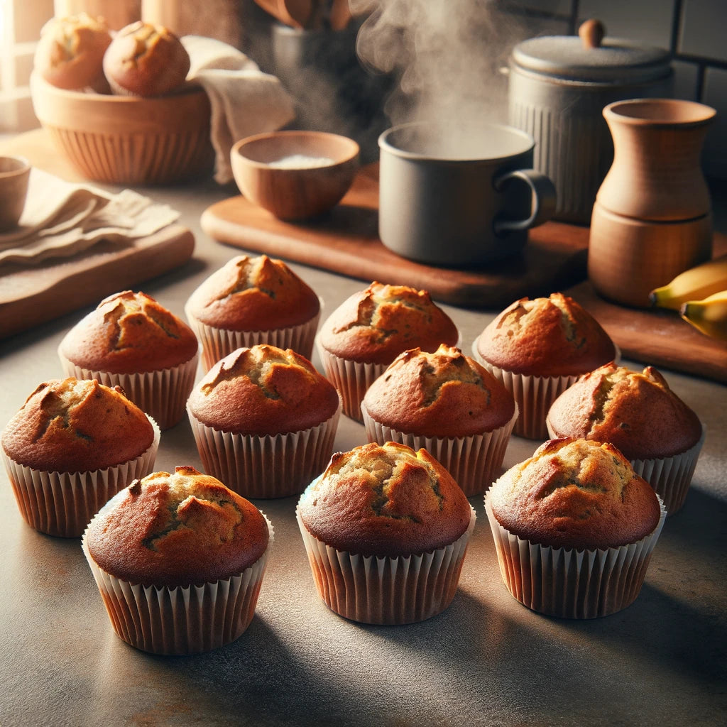 20 Banana Muffins